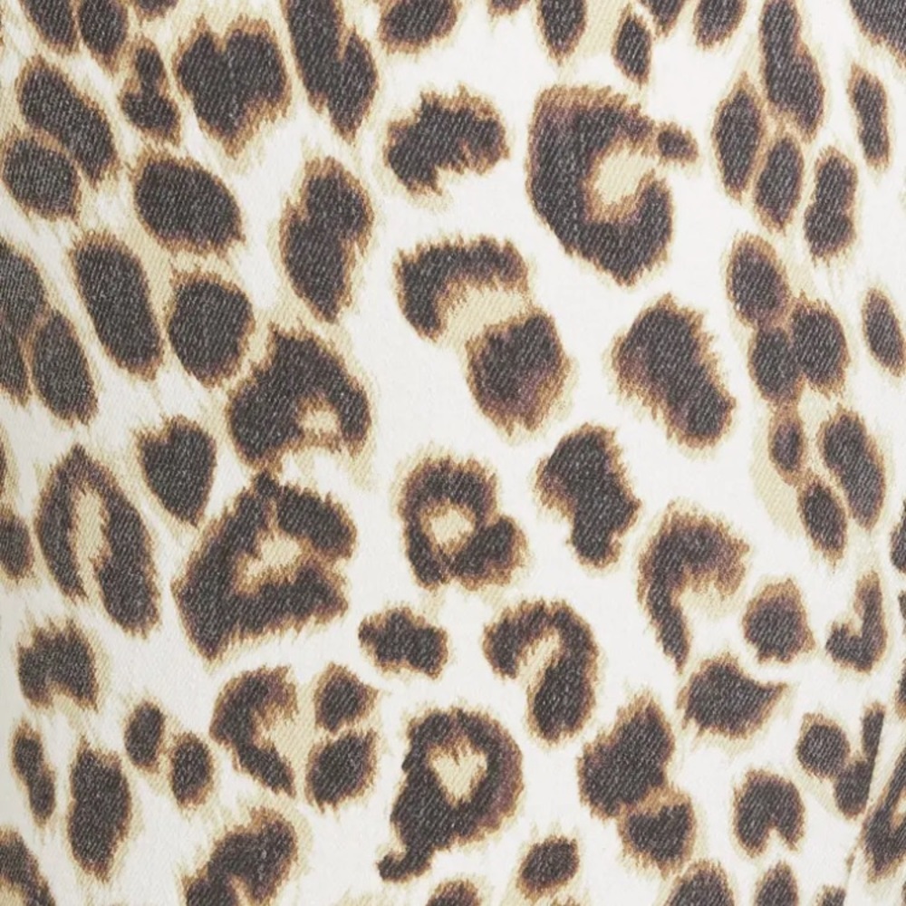 Frame Jeans Ali Leopard Print High Waist Skinny 29 - Picture 5 of 12